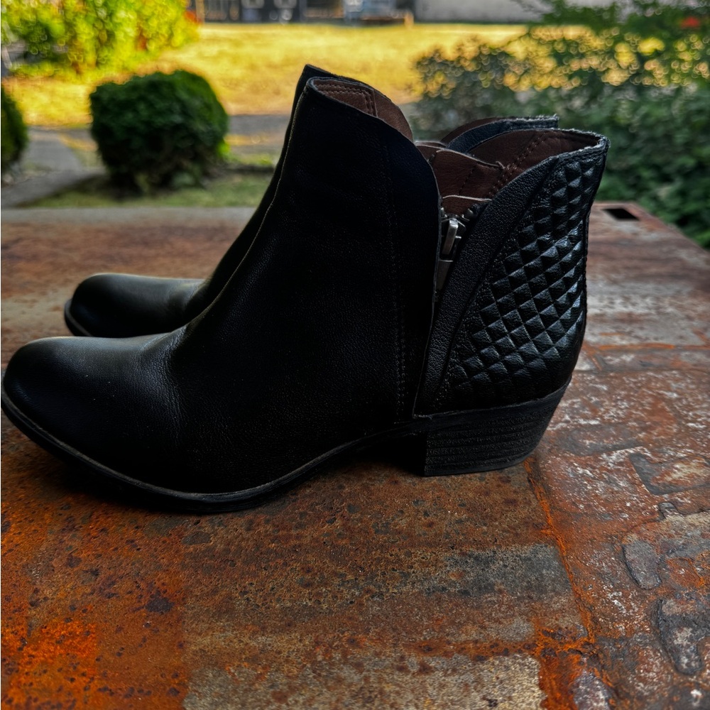 Lucky Brand Western Bootie - Picture 6 of 7